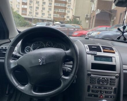 Чорний Пежо 407, об'ємом двигуна 2 л та пробігом 260 тис. км за 3199 $, фото 10 на Automoto.ua