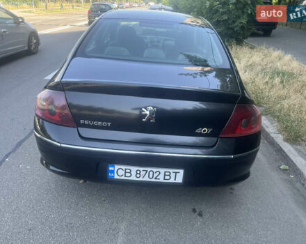 Чорний Пежо 407, об'ємом двигуна 2 л та пробігом 259 тис. км за 3400 $, фото 2 на Automoto.ua
