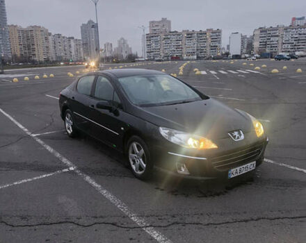 Чорний Пежо 407, об'ємом двигуна 2 л та пробігом 250 тис. км за 3500 $, фото 1 на Automoto.ua