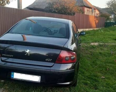 Чорний Пежо 407, об'ємом двигуна 2 л та пробігом 309 тис. км за 5000 $, фото 5 на Automoto.ua