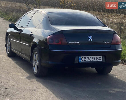 Пежо 407 2004 в Чернигове на Automoto.ua Черный Пежо 407, объемом двигателя 2 л и пробегом 250 тыс. км за 3500 $, фото 3 на Automoto.ua