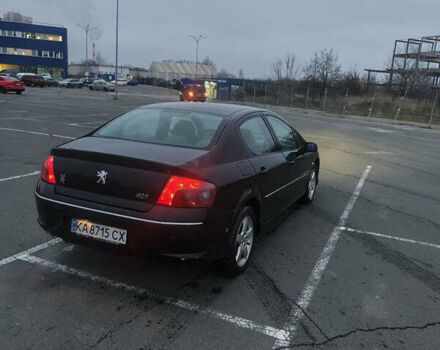 Чорний Пежо 407, об'ємом двигуна 2 л та пробігом 250 тис. км за 3500 $, фото 5 на Automoto.ua