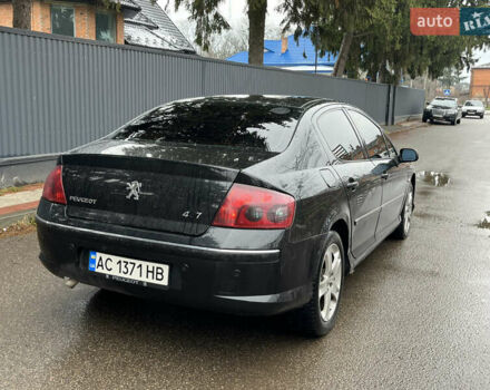 Черный Пежо 407, объемом двигателя 2.23 л и пробегом 257 тыс. км за 4299 $, фото 6 на Automoto.ua