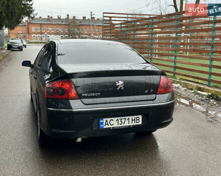 Черный Пежо 407, объемом двигателя 2.23 л и пробегом 257 тыс. км за 4299 $, фото 4 на Automoto.ua