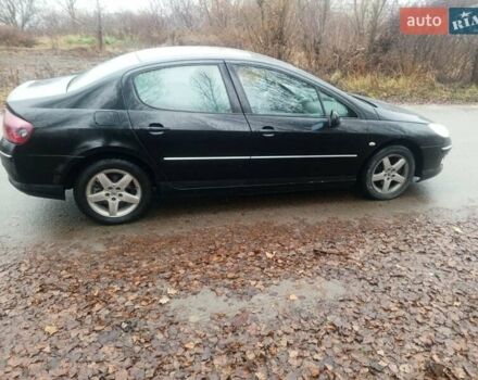 Черный Пежо 407, объемом двигателя 2 л и пробегом 300 тыс. км за 2999 $, фото 1 на Automoto.ua