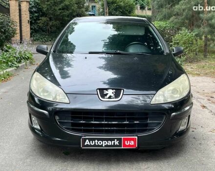 Чорний Пежо 407, об'ємом двигуна 2 л та пробігом 192 тис. км за 4690 $, фото 1 на Automoto.ua