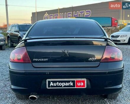 Чорний Пежо 407, об'ємом двигуна 1.8 л та пробігом 280 тис. км за 4290 $, фото 7 на Automoto.ua