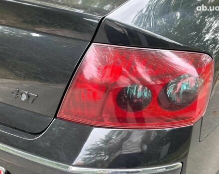 Чорний Пежо 407, об'ємом двигуна 2 л та пробігом 192 тис. км за 4690 $, фото 9 на Automoto.ua
