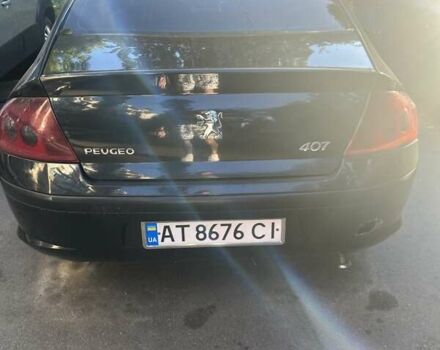 Чорний Пежо 407, об'ємом двигуна 1.7 л та пробігом 320 тис. км за 1600 $, фото 4 на Automoto.ua