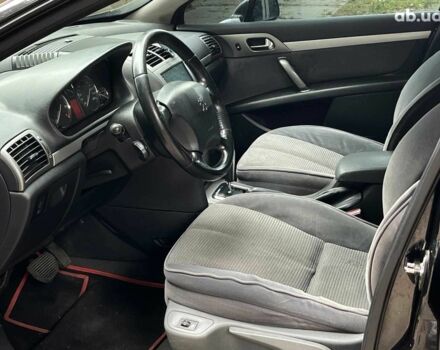 Чорний Пежо 407, об'ємом двигуна 2 л та пробігом 192 тис. км за 4690 $, фото 20 на Automoto.ua