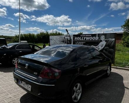 Черный Пежо 407, объемом двигателя 2 л и пробегом 400 тыс. км за 3200 $, фото 1 на Automoto.ua