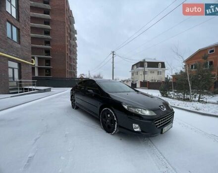 Черный Пежо 407, объемом двигателя 1.8 л и пробегом 194 тыс. км за 4100 $, фото 1 на Automoto.ua