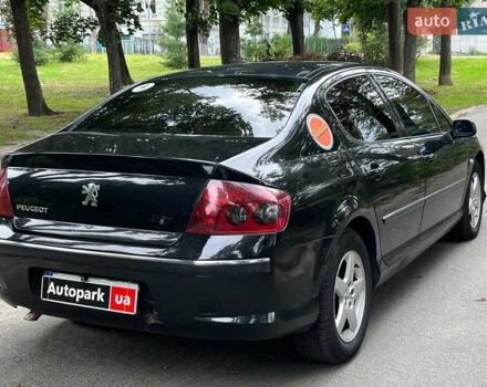 Черный Пежо 407, объемом двигателя 2 л и пробегом 192 тыс. км за 4690 $, фото 5 на Automoto.ua