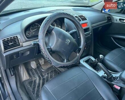 Чорний Пежо 407, об'ємом двигуна 1.8 л та пробігом 280 тис. км за 4290 $, фото 16 на Automoto.ua