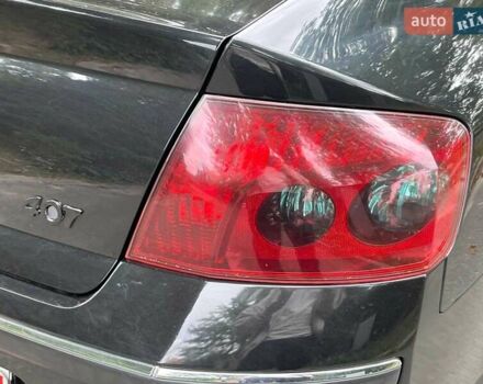 Черный Пежо 407, объемом двигателя 2 л и пробегом 192 тыс. км за 4690 $, фото 9 на Automoto.ua