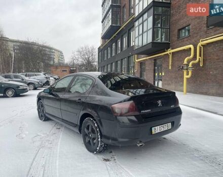 Черный Пежо 407, объемом двигателя 1.8 л и пробегом 194 тыс. км за 4100 $, фото 5 на Automoto.ua