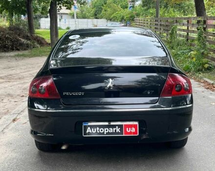 Чорний Пежо 407, об'ємом двигуна 2 л та пробігом 192 тис. км за 4690 $, фото 4 на Automoto.ua