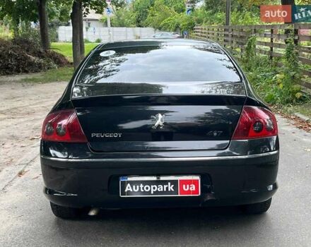 Черный Пежо 407, объемом двигателя 2 л и пробегом 192 тыс. км за 4690 $, фото 6 на Automoto.ua