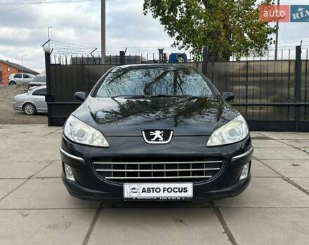Черный Пежо 407, объемом двигателя 2 л и пробегом 225 тыс. км за 4190 $, фото 1 на Automoto.ua