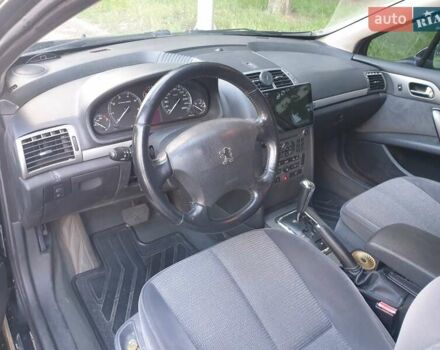 Чорний Пежо 407, об'ємом двигуна 2 л та пробігом 224 тис. км за 3900 $, фото 7 на Automoto.ua