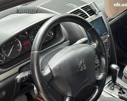 Чорний Пежо 407, об'ємом двигуна 2 л та пробігом 192 тис. км за 4690 $, фото 22 на Automoto.ua