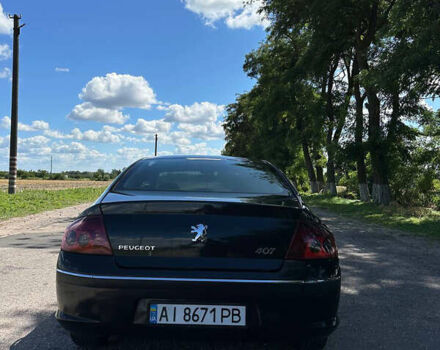 Чорний Пежо 407, об'ємом двигуна 2 л та пробігом 250 тис. км за 6000 $, фото 3 на Automoto.ua