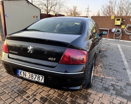 Чорний Пежо 407, об'ємом двигуна 2 л та пробігом 230 тис. км за 2100 $, фото 2 на Automoto.ua