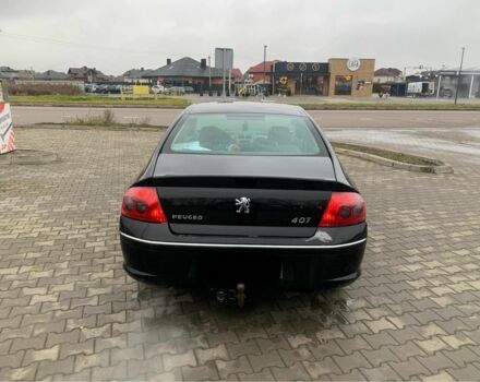 Черный Пежо 407, объемом двигателя 1.6 л и пробегом 360 тыс. км за 3700 $, фото 7 на Automoto.ua