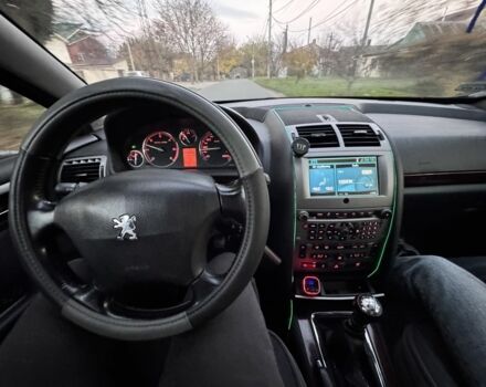 Чорний Пежо 407, об'ємом двигуна 2 л та пробігом 230 тис. км за 2100 $, фото 13 на Automoto.ua