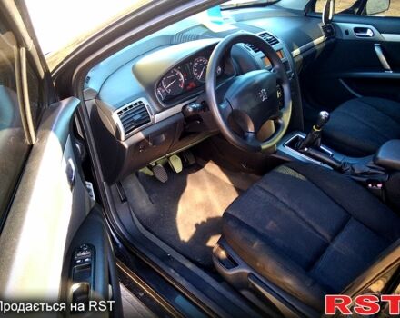 Черный Пежо 407, объемом двигателя 1.7 л и пробегом 262 тыс. км за 4999 $, фото 7 на Automoto.ua
