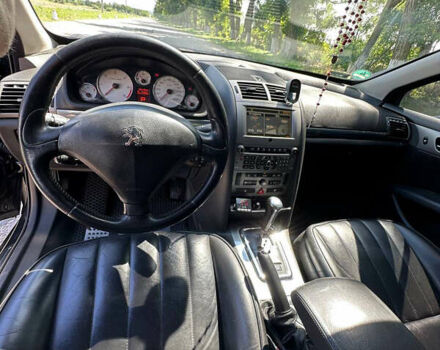 Чорний Пежо 407, об'ємом двигуна 2 л та пробігом 250 тис. км за 6000 $, фото 10 на Automoto.ua