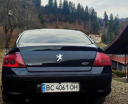 Чорний Пежо 407, об'ємом двигуна 1.7 л та пробігом 250 тис. км за 2999 $, фото 6 на Automoto.ua