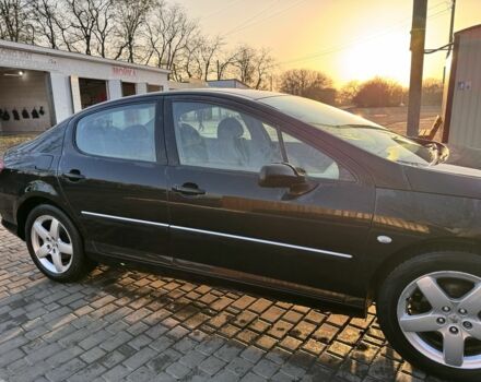 Чорний Пежо 407, об'ємом двигуна 2 л та пробігом 230 тис. км за 2100 $, фото 3 на Automoto.ua