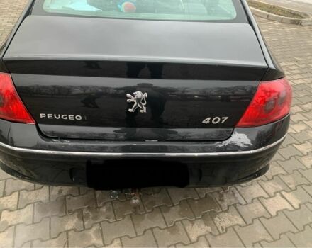 Черный Пежо 407, объемом двигателя 1.6 л и пробегом 360 тыс. км за 3700 $, фото 2 на Automoto.ua