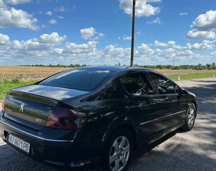 Чорний Пежо 407, об'ємом двигуна 2 л та пробігом 250 тис. км за 6000 $, фото 4 на Automoto.ua
