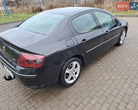 Черный Пежо 407, объемом двигателя 2 л и пробегом 350 тыс. км за 1550 $, фото 1 на Automoto.ua