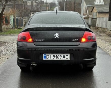 Черный Пежо 407, объемом двигателя 1.8 л и пробегом 220 тыс. км за 3999 $, фото 5 на Automoto.ua