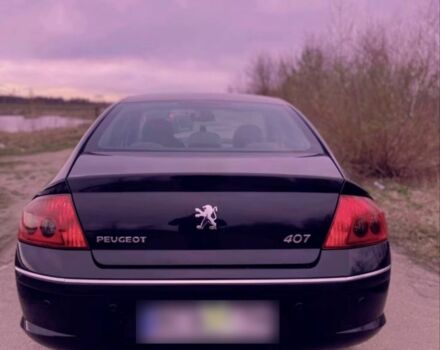 Черный Пежо 407, объемом двигателя 2 л и пробегом 280 тыс. км за 2500 $, фото 1 на Automoto.ua