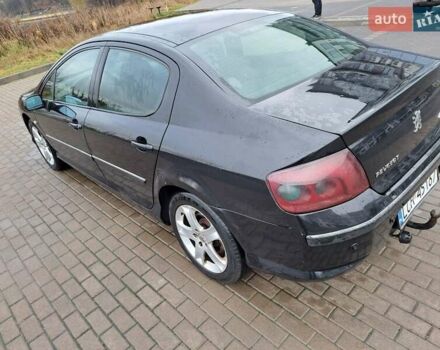 Черный Пежо 407, объемом двигателя 2 л и пробегом 350 тыс. км за 1550 $, фото 2 на Automoto.ua