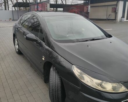 Черный Пежо 407, объемом двигателя 1.8 л и пробегом 220 тыс. км за 3700 $, фото 1 на Automoto.ua