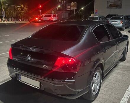 Черный Пежо 407, объемом двигателя 2 л и пробегом 208 тыс. км за 4750 $, фото 2 на Automoto.ua