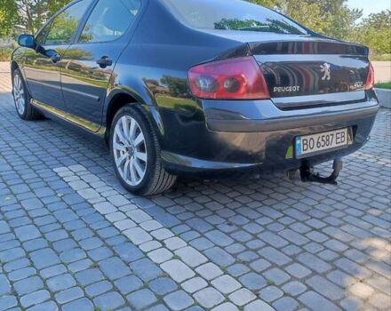 Черный Пежо 407, объемом двигателя 1.6 л и пробегом 242 тыс. км за 4500 $, фото 4 на Automoto.ua