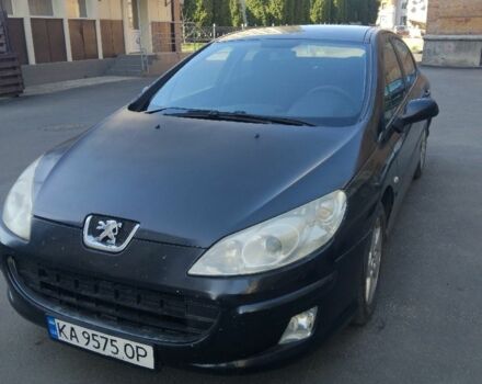 Черный Пежо 407, объемом двигателя 1.8 л и пробегом 293 тыс. км за 2999 $, фото 1 на Automoto.ua