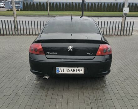 Черный Пежо 407, объемом двигателя 1.8 л и пробегом 220 тыс. км за 3700 $, фото 7 на Automoto.ua