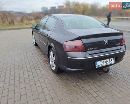 Черный Пежо 407, объемом двигателя 2 л и пробегом 350 тыс. км за 1550 $, фото 9 на Automoto.ua