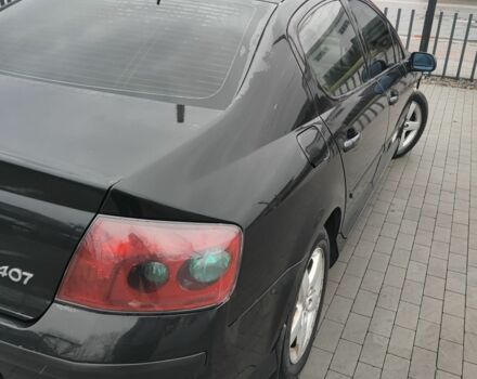 Черный Пежо 407, объемом двигателя 1.8 л и пробегом 220 тыс. км за 3700 $, фото 5 на Automoto.ua