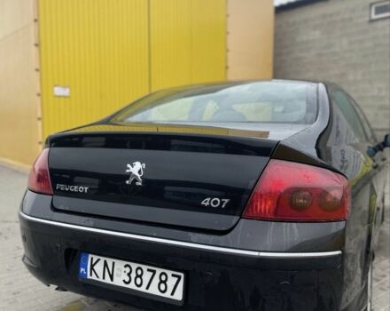Черный Пежо 407, объемом двигателя 2 л и пробегом 280 тыс. км за 2500 $, фото 4 на Automoto.ua