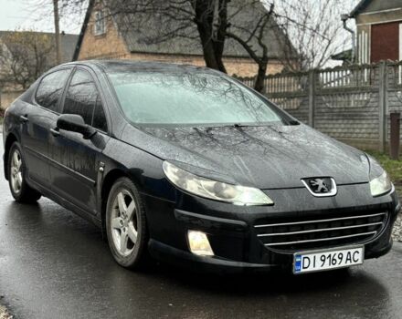 Черный Пежо 407, объемом двигателя 1.8 л и пробегом 220 тыс. км за 3999 $, фото 1 на Automoto.ua