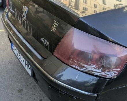 Черный Пежо 407, объемом двигателя 2 л и пробегом 220 тыс. км за 2902 $, фото 7 на Automoto.ua