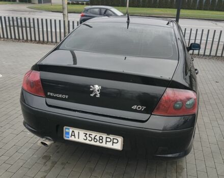 Черный Пежо 407, объемом двигателя 1.8 л и пробегом 220 тыс. км за 3700 $, фото 6 на Automoto.ua